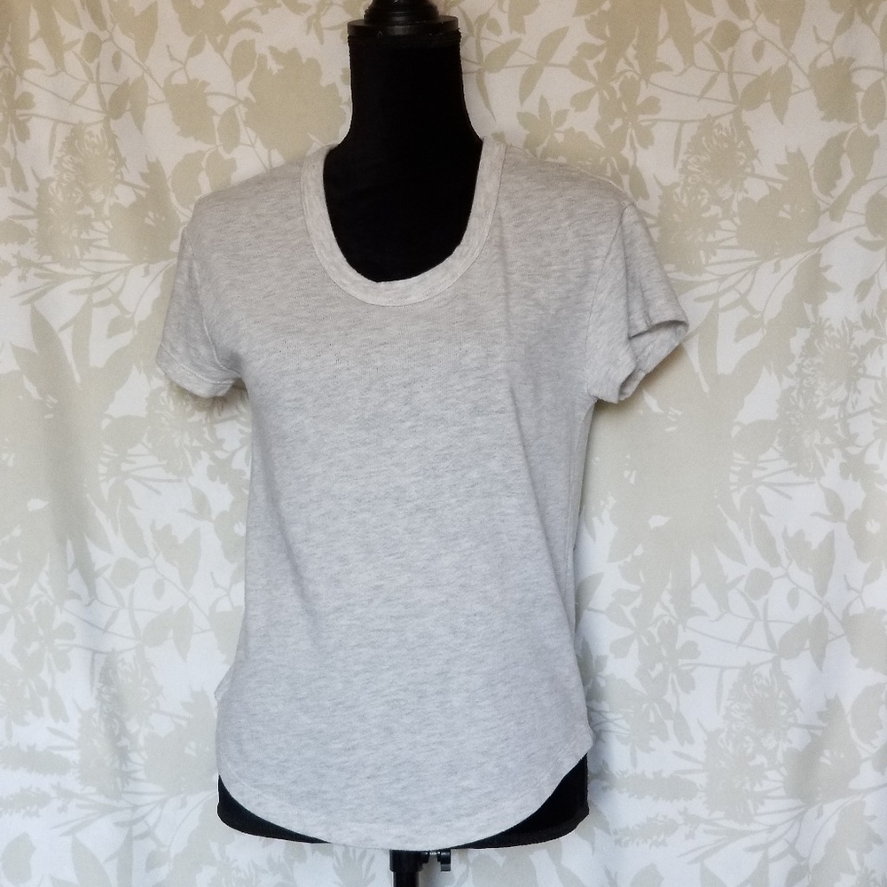 Zara W&B Colection Grey Top